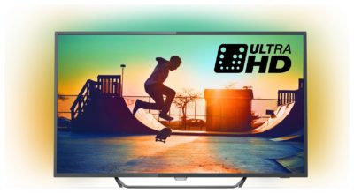 Philips 65PUS6262 65 Inch 4K UHD HDR Smart TV with Ambilight